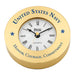 Weather Scientific Weems & Plath U.S. Navy Brass Clock Chart Weight - Honor, Courage, Commitment Weems & Plath 
