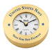 Weather Scientific Weems & Plath U.S. Navy Brass Clock Chart Weight - Non Sibi Sed Patriae Weems & Plath 