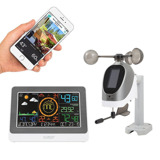 WH0268 Wireless Thermometer with outdoor temperature sensor and WIFI  connection - Wifi Weather Station - Fine Offset Electronics