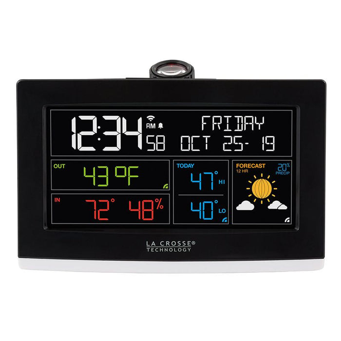 Weather Scientific La Crosse Technology C82929V2 WiFi Projection Alarm Clock LaCrosse Technology 
