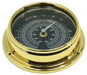 Weather Scientific Tabic Clocks Handmade Prestige Thermometer in Solid Brass with a Jet Black Dial. Tabic Clocks 