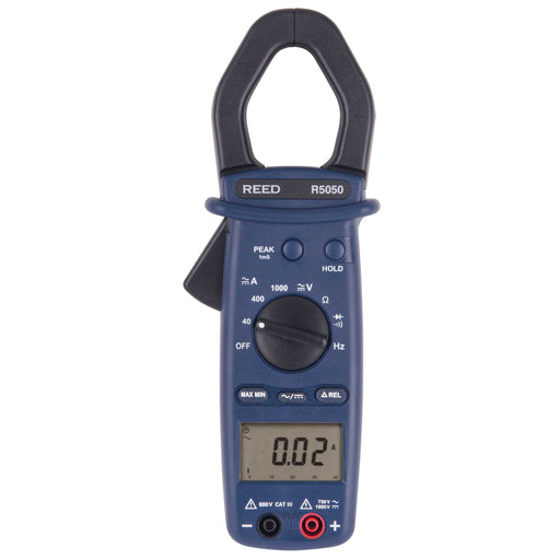 Weather Scientific REED R5050 1000A True RMS AC/DC Clamp Meter, includes ISO Certificate Reed Instruments 