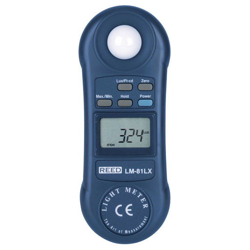 Weather Scientific REED LM-81LX Compact Light Meter, includes ISO Certificate Reed Instruments 