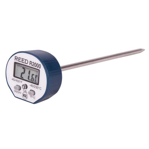 Weather Scientific REED R2000 Stainless Steel Digital Stem Thermometer, includes ISO Certificate Reed Instruments 