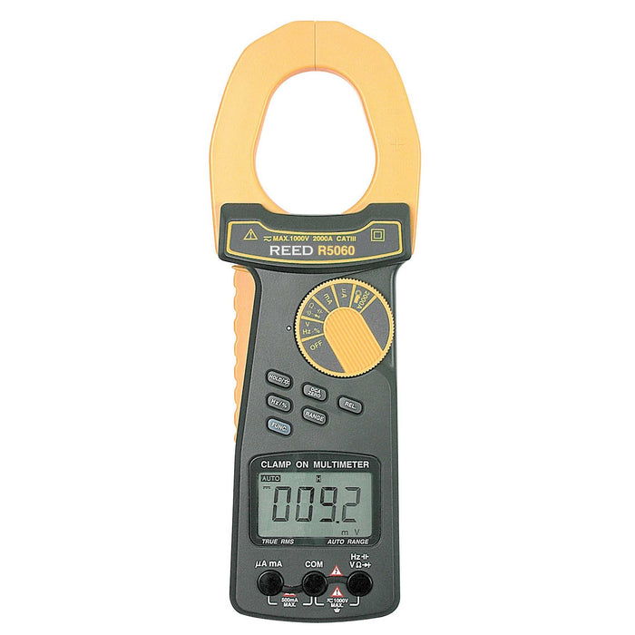 Weather Scientific REED R5060 2000A True RMS AC/DC Clamp Meter, includes ISO Certificate Reed Instruments 
