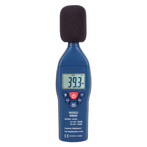 Weather Scientific REED R8050 Dual Range Sound Level Meter, includes ISO Certificate Reed Instruments 