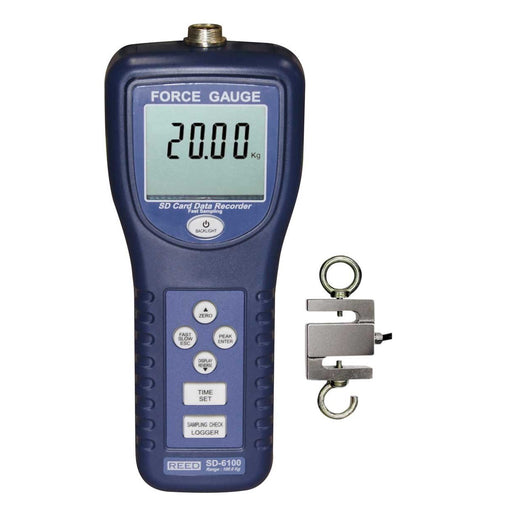 Weather Scientific REED SD-6100 Data Logging Force Gauge, 220 lbs (100 kg), includes ISO Certificate Reed Instruments 