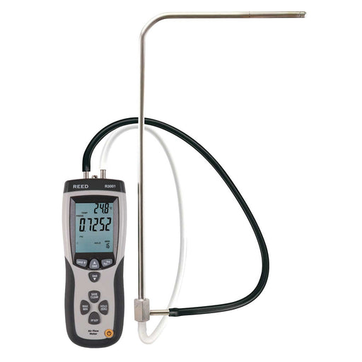 Weather Scientific REED R3001 Pitot Tube Anemometer / Differential Manometer with Air Volume Reed Instruments 