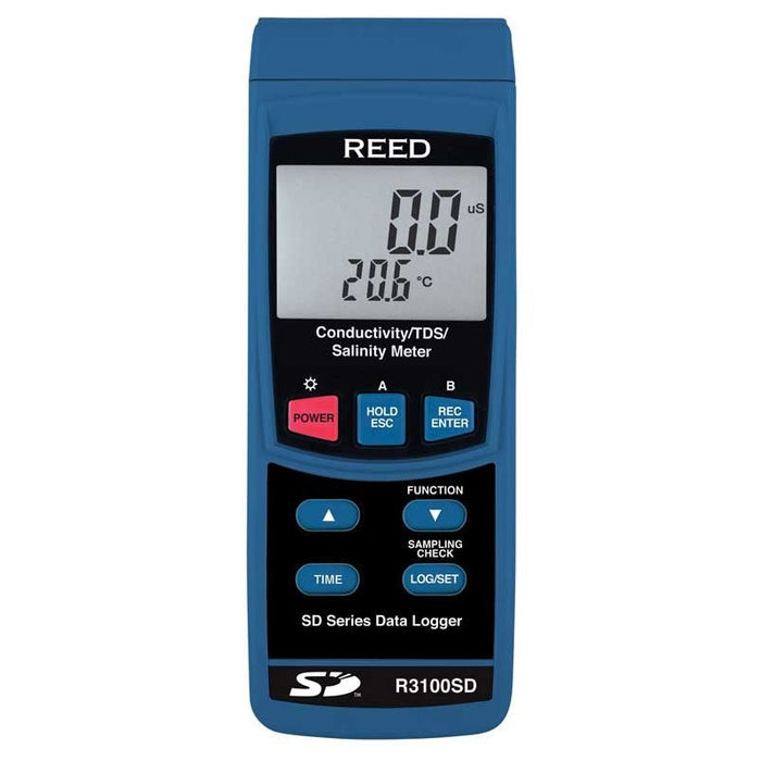 Weather Scientific REED R3100SD Data Logging Conductivity/TDS/Salinity Meter Reed Instruments 