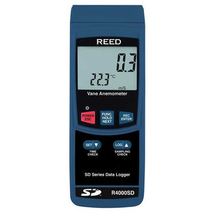 Weather Scientific REED R4000SD Data Logging Vane Thermo-Anemometer Reed Instruments 