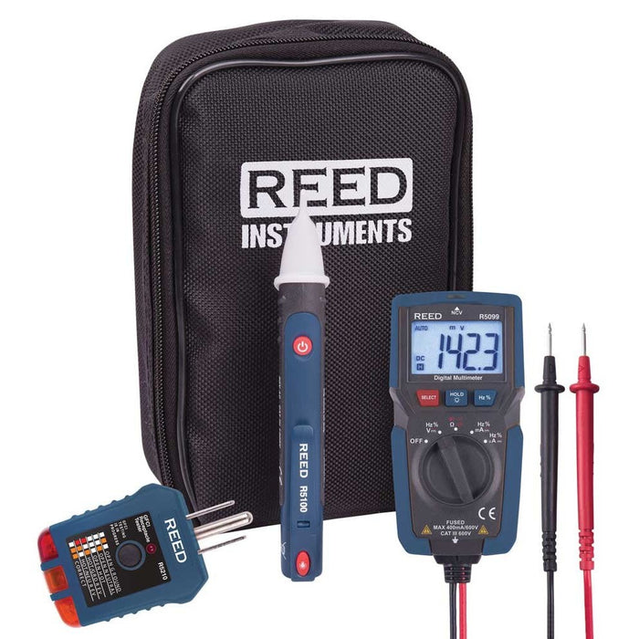 Weather Scientific REED R5099-KIT Electrical Test Kit Reed Instruments 