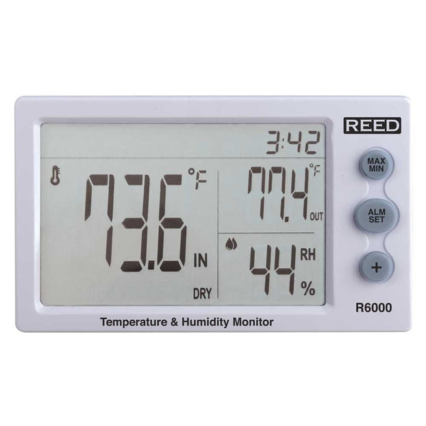 Weather Scientific REED R6000 Temperature and Humidity Meter Reed Instruments 