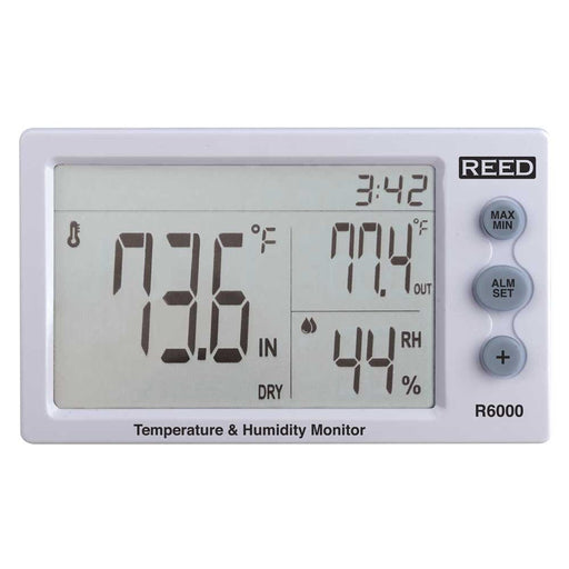 Weather Scientific REED R6000 Temperature and Humidity Meter, includes ISO Certificate Reed Instruments 
