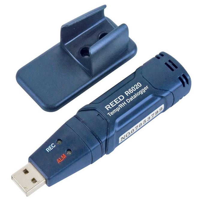 Weather Scientific REED R6020 Temperature & Humidity USB Data Logger, includes ISO Certificate Reed Instruments 