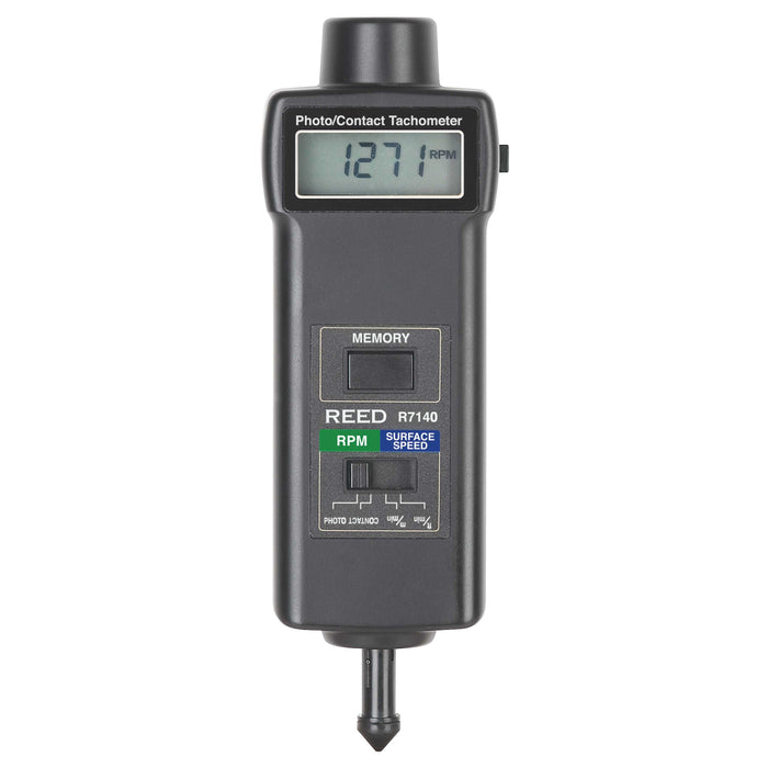 Weather Scientific REED R7140 Combination Contact / Laser Photo Tachometer, includes ISO Certificate Reed Instruments 