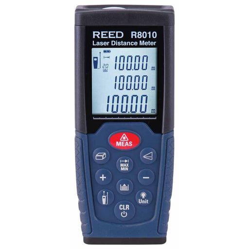 Weather Scientific REED R8010 Laser Distance Meter, 328' (100m), includes ISO Certificate Reed Instruments 