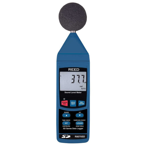 Weather Scientific REED R8070SD Data Logging Sound Level Meter, includes ISO Certificate Reed Instruments 