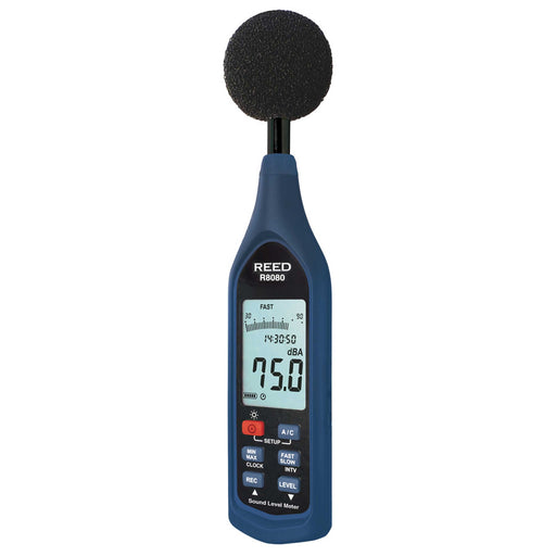 Weather Scientific REED R8080 Data Logging Sound Level Meter with Bargraph Reed Instruments 