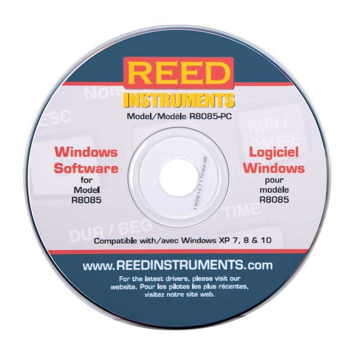 Weather Scientific REED R8085-PC PC Software for Noise Dosimeter Reed Instruments 
