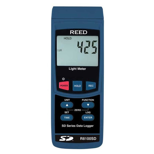 Weather Scientific REED R8100SD Data Logging Light Meter Reed Instruments 