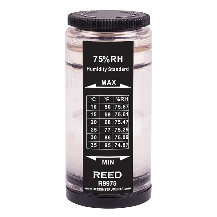 Weather Scientific REED R9975 Humidity Calibration Standard, 75% Reed Instruments 
