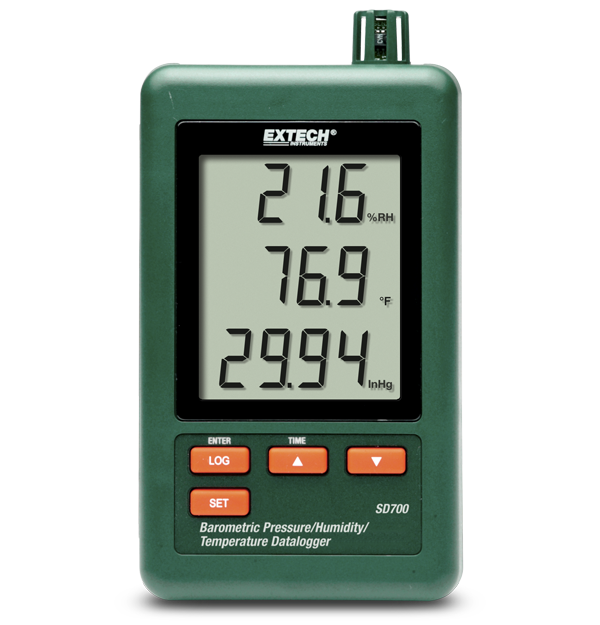Teledyne Flir Barometric Pressure/Humidity/Temperature Datalogger Extech SD700