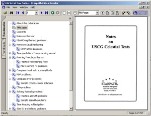 Weather Scientific USCG Cel Nav Notes eBook Starpath 